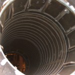 Steel Welding - Grout Beads on a Pile Sleeve