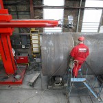 Steel Welding - 7M x 7M Column & Boom / Sub Arc Welding