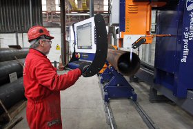 CNC Pipe Contour Cutter